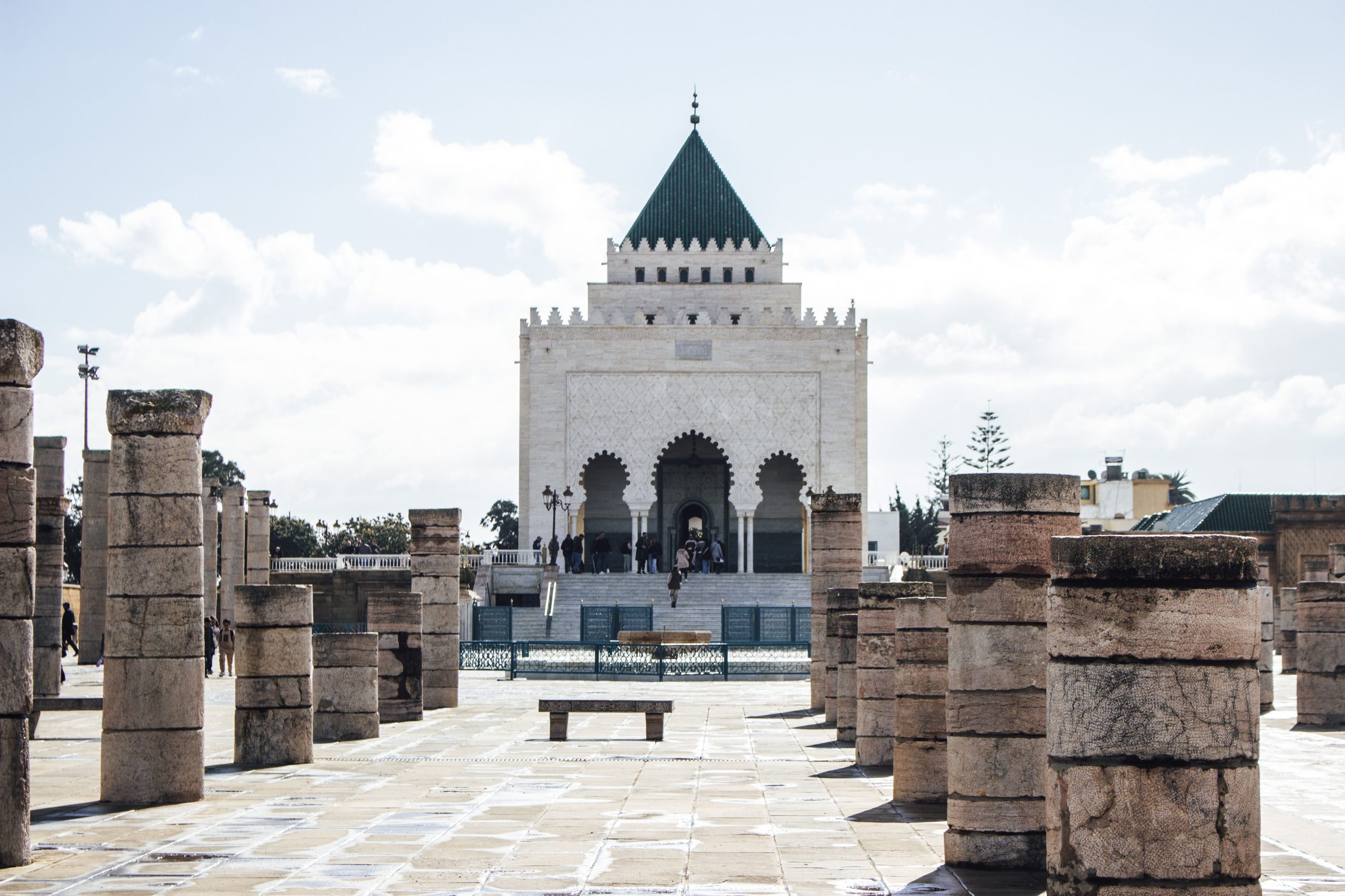 Mausoleum of Mohammed V in Rabat, Morocco